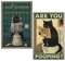 Cartel de Chapa Gato Retro, 2 Piezas Cartel de Baño Divertido, Póster de Pared Metálico Vintage, Decorativo con Motivo de Gato Negro, para Aseo, Baño, Dormitorio(20x30cm)