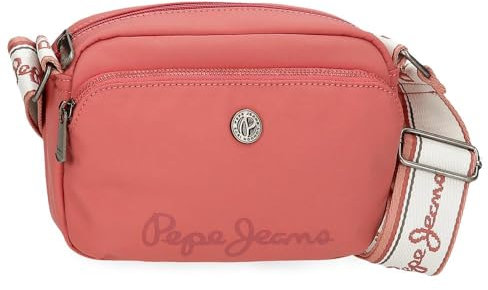 Pepe Jeans Corin Umhängetasche, Rosa, 21 x 14 x 5 cm, Polyester und PU von Joumma Bags, Rosa, Talla única, Umhängetasche