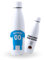 DEREGALOOS Botella Acero Inoxidable 700ml Personalizada con Nombre Depor. Botella Deportiva para Aficionados. Hidratación Escolar Gimnasio Regalo Original