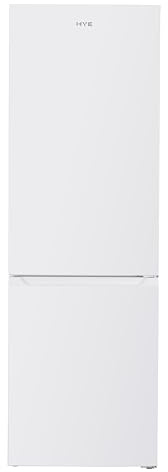 HYE White 400L 70/30 Freestanding Fridge Freezer, No Frost Cooling, Quiet 37dB Operation, 273L Fridge 127L Freezer, Adjustable Shelves – RF01FF400W01