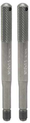 ADMYTHGB Goupille d'alignement de roue, goupille de goujon de jante pour Saab et PSA, alliage d'aluminium 7075 antirouille à haute dureté, outils de guidage de goupille de cintre de roue (M12*1.5)