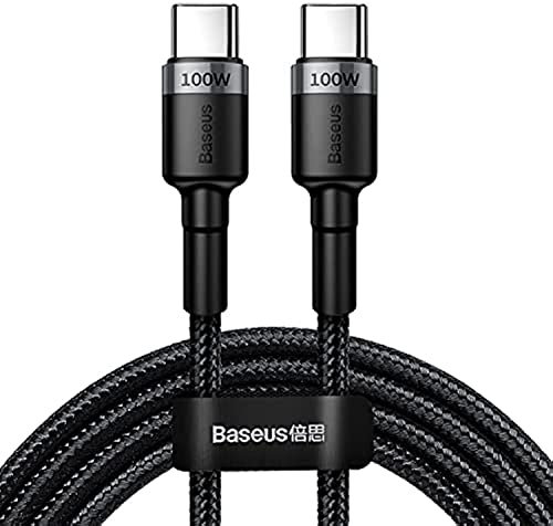 Baseus Cafule PD2.0 100W Blitzaufladung USB für Type C Kabel (20V 5A) 2m Grau/Schwarz