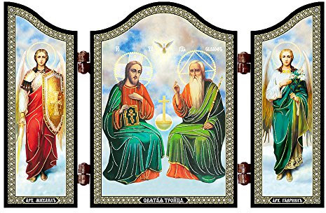 NKlaus - Heilige Dreifaltigkeit - christliche Ikone - Svjataja Troica reise Altar 1410