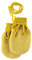 disana Baby Strick-Handschuhe Bio-Merinoschurwolle, Curry-Natur, Gr. 0