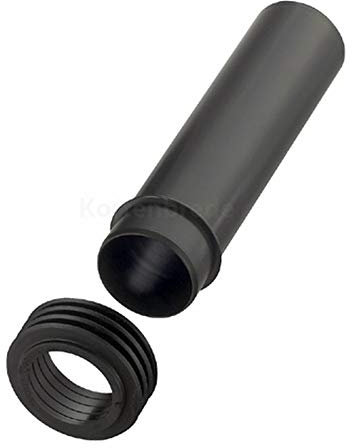 HAAS PE Manchon d'encastrement mural avec raccord tuyau d'évier 180 mm