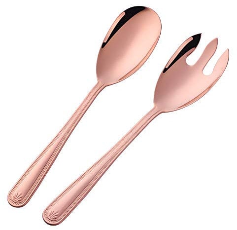 Buyer Star Salad Spoon and Fork Kitchen Cooking Tools 2 Pieces Salad Servers Spork 12 inch
