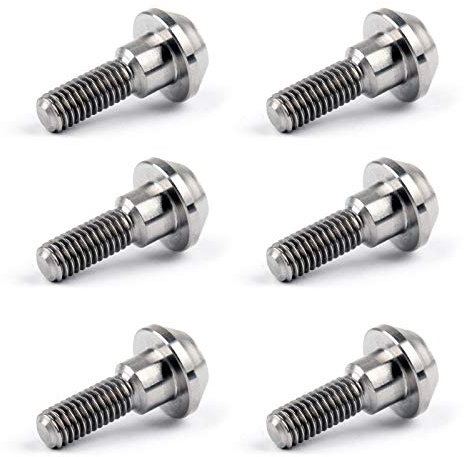 Artudatch M6 Vis de vis en titane 6 mm x 20 mm pour disque de frein en titane/Ti pour Yamaha R1 R6 YZF, Suzu-ki GSXR