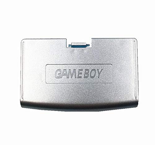 Akku-Rücktürabdeckung für Game Boy Advance GBA, Ersatz Silber