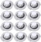Poweka Filtro serbatoio dell'acqua compatibile con Xiao-mi Ro-borock S50 S55 S6 S5Max T60 T6 pezzi di ricambio per robot aspirapolvere confezione risparmio 12 pezzi