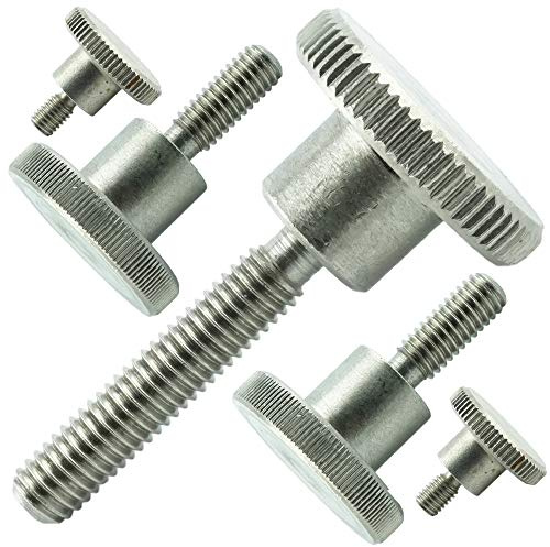 M5x16 mm (100 Stück) Rändelschrauben M5 hohe Form - Edelstahl VA A1 - rostfrei - DIN 464 | AGBERG