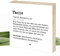Wunderpixel® Holzbild Definition Tante - 15x15x2cm zum Hinstellen/Aufhängen, echter Fotodruck mit Spruch auf Holz - schwarz-weißes Wand-Bild Aufsteller Dekoration Geschenk-Idee
