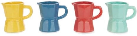 balvi Kaffeetassen-Set Moka Farbe Multicolor Kaffeetassen-Set mit Buntem Design im Stil der Tradition