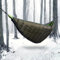 Under Quilts for Hammocks, HIKERBRO Ultralight Hammock Underquilt, Double Size Underquilt for Hammock Camping, Backpacking Army Green