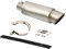 Shkalacar 51 Millimetri Universale Moto Scarico di Scarico Moto Scooter Dirt Bike silenziatore Tubo in Acciaio Inox