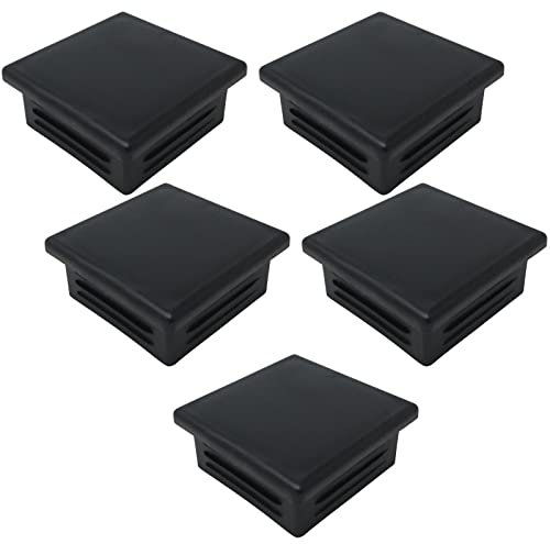 5 x SOTOOLS Lamellenstopfen Rohrstopfen für Vierkantrohr 70 mm Abdeckkappe, Endkappe aus Kunststoff x 70 mm Abdeckkappe, Endkappe aus Kunststoff
