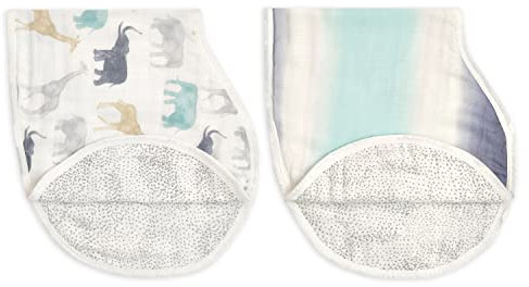 aden + anais™ burpy bib Silky soft Lätzchen expedition in 2er-Packung