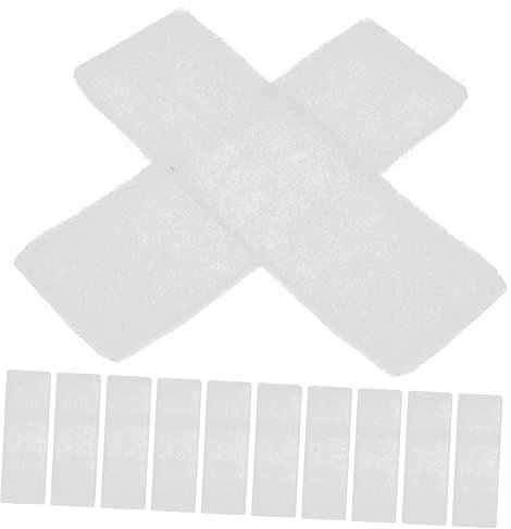 Happyyami 12pcs Replacement Filter Pads for Air Fryer Cleaning Filtering Pads Compatible Instant Plus Air Fryer Accessories