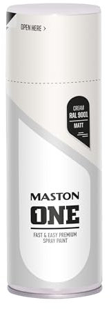 Maston Spray Paint ONE - Matt Cream RAL9001 400ml
