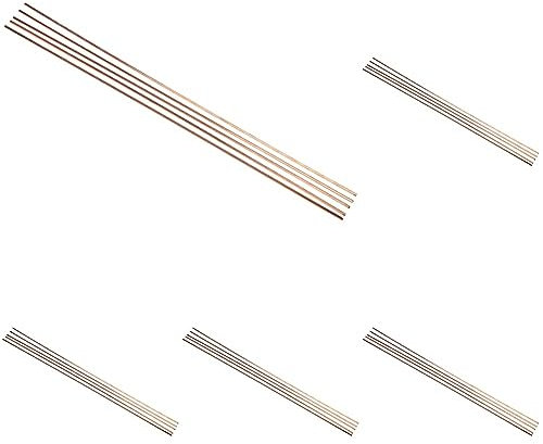 ROTHENBERGER Industrial Kupfer-Hartlot für Rohrleitungsverbindungen, Dachrinnen, Spenglerarbeiten aus Kupfer - 35607, 2x333 mm (Packung mit 5)