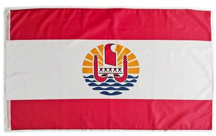 Drapeau France, Polynésie Française, 90 x 150 cm