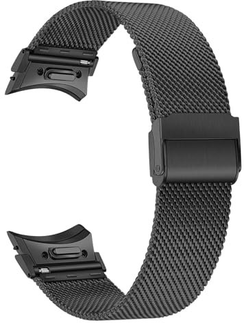 TRUMiRR Kompatibel mit Galaxy Watch 7 6 5 4 44mm 40mm Armband, Keine Lücke Edelstahl Metallarmband für Samsung Galaxy Watch 5 Pro 45mm/6 Classic