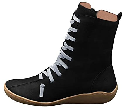 Stivali di Gomma Stivaletti Donna Tacco 12 Stivaletti Donna Tacco Largo Stivaletti Donna con Tacco e Plateau Stivali Donna Tacco 15 cm Tronchetti Donna Stivali Texani Donna Estivi Stivali