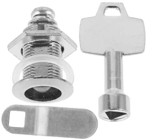 OSALADI Trash Can Lock Key Garbage Can Lock for Outdoor Waste Bin Security Key for Rubbish Bin