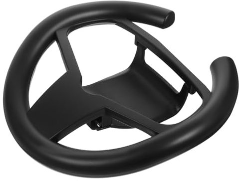 BELLIFFY -gamepad-lenkrad Austausch Des Rennspielrads Rennlenkrad Rennspiel-lenkrad Spiellenkrad Austausch Des Gaming-lenkrads Lenkrad-gaming-ersatz Rennrad Lenkradspiel Black Plastik