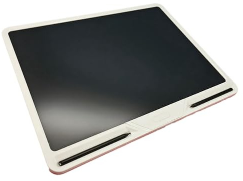 Ptdfjspt 20 Inch Rechargeable LCD Electronic Drawing Board Colorful Writing Board Graffiti Handwriting Board Drawing Board,White