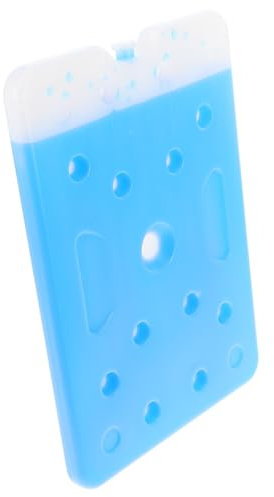 POPETPOP Space-saving Freezer Ice Packs for Lunch Boxes 1500ml Ice Crystal Box Quick Cooling for Home Office