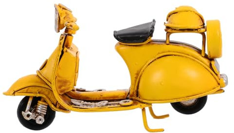 Alipis Retro Metall Motorrad Modell Ornament Dekoration Schreibtisch Home Office Kunsthandwerk Vintage Design Für Zuhause Geschäft