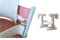Babyset adaptador compatible para piezas Tripp Trapp antes de mayo de 2003 (transparente)