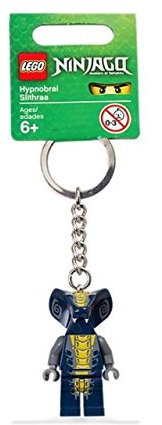 LEGO Ninjago Schlüsselanhänger Hypnobrai Slithraa Minifigur Key Chain 853403