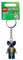 LEGO Ninjago Schlüsselanhänger Hypnobrai Slithraa Minifigur Key Chain 853403