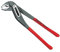 NWS 1651-12-300-SB ClassicPlus Waterpump Pliers, Silver/Red