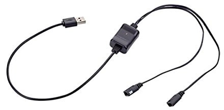 Therm-ic einzelnes Zubehör (Farbe: schwarz, für Handschuhe, 1x Ladekabel IC Powergloves USB Charging Cable für Powergloves Akkus)