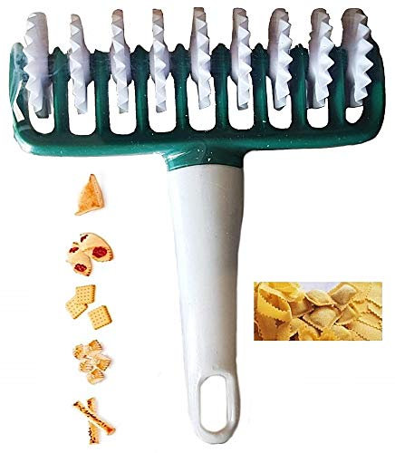 Cutter for tarts - Fresh Pasta - Wheel - Size 8 Strips of 2 cm - Zig zag - Cutter - tagliatelle - pappardelle - Christmas and Birthday Gift idea