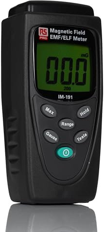 RS PRO Gaußmeter 20mg 30 Hz / 2000mg 300 Hz ±2.5% 0.01 μT, 0.1 mG