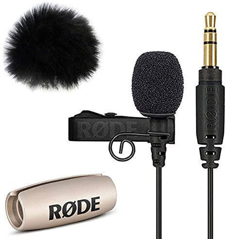 Microphone Rode Lavalier GO + MicDrop + Pare-vent Keepdrum