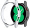 BoLuo Custodia per Galaxy Watch 4 40mm,Morbida TPU Protettivo PC Cover Copertura Resistente Cover,Protettiva Smart Watch Shell Case Pounch per Samsung Galaxy Watch 4 40mm SM-R860 Watch (argento)