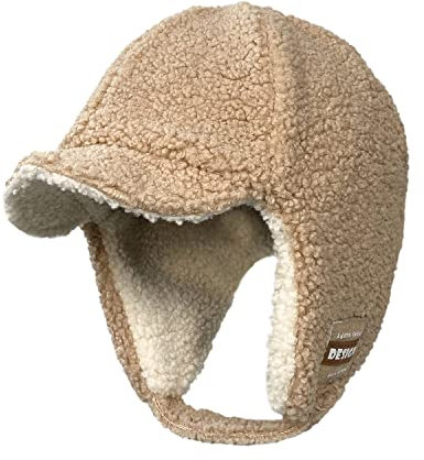 CLAPE Unisex Wintermütze mit Ohrenklappen Outdoor Trooper Trapper Hat Mütze Herren Uschanka Hat Fellmütze Russische Mütze