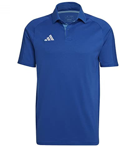Adidas Mens Polo Shirt (Short Sleeve) Tiro 23 Competition Polo Shirt, Team Royal Blue/Pulse Blue, HU1342, XS
