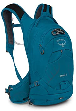 Osprey Raven 10L Damen Biking Rucksack mit Hydraulik-Reservoir, Waterfront Blue