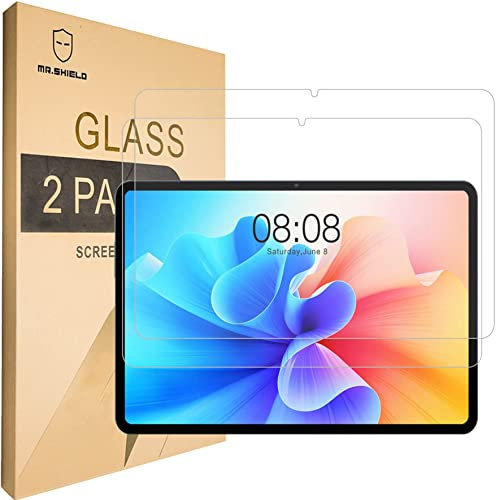 Mr.Shield Verre Trempé compatible avec Teclast T40 Pro 2023 tablet [Lot de 2] Film Protecteur d'écran Vitre Protecteur 9H Dureté