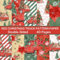 Red Christmas Truck Scrapbook Paper 40 Pages 20 Sheets: Christmas Pattern Paper: Double Sided for Scrapbooking, Card Making, Origami, DIY and More