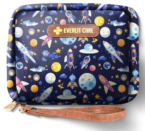 EVERLIT Care Rescue Pack | Familienfreundliches Erste-Hilfe-Set für Kinder mit 200-teiligem medizinischem Zubehör | Reisefreundliche, kompakte Aufbewahrungstasche für Zuhause, Auto, Reisen, Camping,