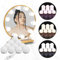 Vanity Mirror Lights Led Lights for Mirror Lights for Vanity Mirror Hollywood Mirror Lights Stick on with UK Adapter USB Mirror Lights with Cable 3 Colors 10 Bulbs Mirror Lights for Dressing Table