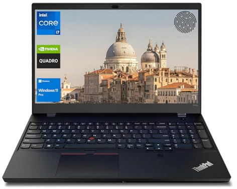 Lenovo ThinkPad P15v Gen 3 Business Laptop, 15.6 FHD Display, Intel Core i7-12700H, NVIDIA Quadro T1200, 64GB DDR5 RAM, 2TB SSD, HDMI, Webcam, FP Reader, SD Card Reader, Wi-Fi 6, W11 Pro, Black