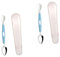 QUMIIRITY 2 Piezas Rascador De Doble Punta Cucharas De Comedor Cuchara De Excavación Cucharas Prácticas Mini Cucharas Para Postres Rociar Cucharas Cuchara Dentada Mini Cubiertos Blue Páginas