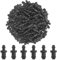 50 tapones para manguera de 1/4 pulgadas, tapón de manguera de 1/4 pulgadas, tapón de riego, tapón de goteo para sistemas de riego por goteo, 1/4